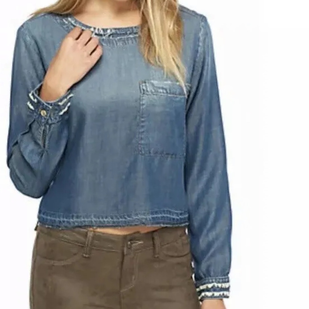 Cloth & Stone chambray shirt